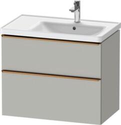 Duravit D-Neo dulap 78.4x45.2x62.5 cm sub chiuveta pe perete gri DE4358004070000 (DE4358004070000)