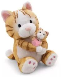 NICI Nici: Pisică de pluș cu puiul ei - 20 cm (62843)
