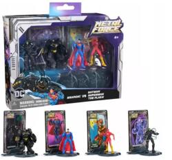Spin Master DC Comics Metal Force: Set 4 figurine colecționabile cu monede (6072651) Figurina