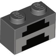 LEGO® Cărămidă 1 X 2 decorată Minecraft (6216860)