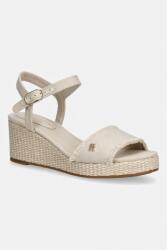 Tommy Hilfiger sandale wedges MID WOVEN WEDGE ESPAD FRINGE PPY2-OBD02G_80X (FW0FW09470)