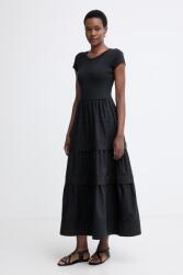 BOSS Orange rochie evazată din bumbac cu elastan C Enight PPY2-SUD1H2_99X (50556386)