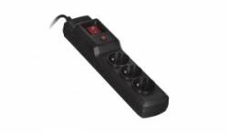 Activejet Power strip Activejet Combo anti-surge 3 sockets 3 m black