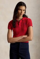Ralph Lauren pulover cu mânecă scurtă pentru femei, din bumbac 9BYA-SWD013_29X (211972118)
