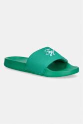 Tommy Hilfiger papuci pentru femei TH SCRIPT POOL SLIDE PPY2-KLD005_77X (FW0FW09286)