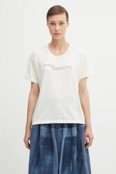 Visvim tricou de lână carree tee s/s 9BYA-TSD12D_01X (325105010006)