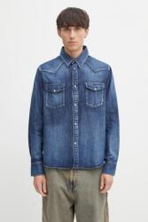 Visvim cămașă jeans Social Sculpture shirt 9BYA-KDM0ES_59X (125105007001)
