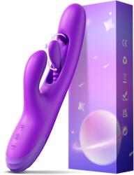 SuperLove G-Spot Fingering Rabbit Vibrator Purple Vibrator