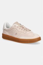 Tommy Hilfiger TH HERITAGE MONOGRAM SNEAKER sneakers pentru femei, din piele întoarsă PPY2-OBD027_02X (FW0FW09180)