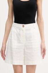 United Colors of Benetton pantaloni scurți eleganți pentru femei, cu amestec de in PPY2-SZD0AU_01X (4V6GD902M)
