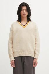 Visvim pulover de lână COLLEGE V-NECK 9BYA-SWM0N6_01X (125205012006)