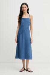 Calvin Klein rochie de vară din denim PPY2-SUD130_50X (LV047F748G)