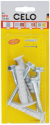 Celo 51060MFRFB4 BLISZTER - MÜANYAG DÜBEL MFR 10-60 FB SSKS 4db/cs (51060mfrfb4)