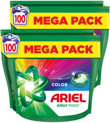 Ariel All-in-1 PODS mosókapszula színes ruhákhoz (2x100 db)