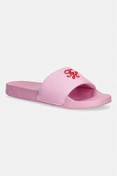 Tommy Hilfiger papuci pentru femei TH SCRIPT POOL SLIDE PPY2-KLD005_30X (FW0FW09286)