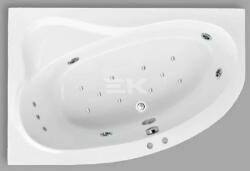 Aquatrend Kád, Aquatrend W-Bath Artemide 150x100x59 jobbos Hydro + Aero rendszer