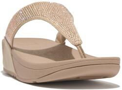 FitFlop Flip-Flops Femei LULU CRYSTAL EMBELLISHED TOE-POST FitFlop Bej 40
