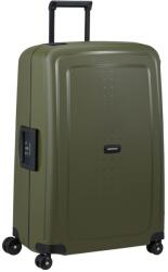 Samsonite S'CURE 2026 négykerekű csatos nagy bőrönd 75cm-OLIVA 49308-1633