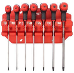 Milwaukee Rack T-Torxkulcs készlet Komfort markolattal 7 részes (4932498690)