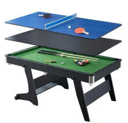 Northstar pool biliárd asztal csukható Northstar Striker 6' (étkezőlap feltéttel, és ping-pong feltéttel)