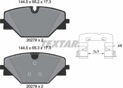 TEXTAR Set placute frana TEXTAR 2027801 (2027801)