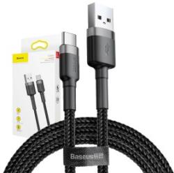Baseus Cafule USB-USB-C kábel Baseus Cafule 2A 2m (szürke-fekete) (CATKLF-CG1) (28205)