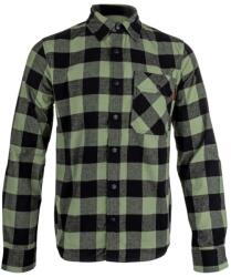 Bennon Cămașă din flanel PIPPO - Khaki / neagră | XL (1045200052_56-58)