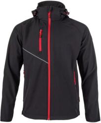 Bennon Geacă softshell bărbați FORCE - Neagră / roșie | M (0953180063_48-50)