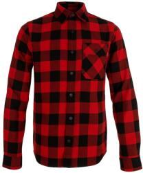 Bennon Cămașă din flanel PIPPO - Roșie / neagră | M (1158200031_48-50)