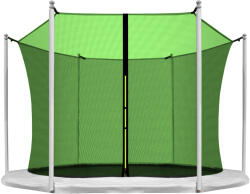 INLEA Belső védőháló 250 cm átmérőjű ULTIMATE JUMP trambulinhoz 6 rudas 165 cm magas - Világoszöld (IN07-0003) - kertaktiv