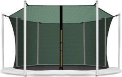 INLEA Belső védőháló 366 cm átmérőjű ULTIMATE JUMP trambulinhoz 8 rudas 165 cm magas - Sötétzöld (IN07-0012) - kertaktiv