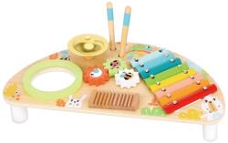 Tooky Toy Multifunkcionális fa zenei központ gyerekeknek (TKC354A Multi-function Music Cen)