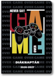  Toptimer Diáknaptár B/6 2026-2027 Gamer (D100J00B)