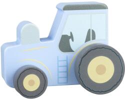 Orange Tree Toys Jucarie de impins Tractor albastru din lemn, Orange Tree Toys (OTT07634)