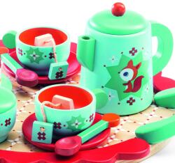 DJECO Joc de rol Set aniversar turcoaz, Djeco (DJ06633) - infant Bucatarie copii