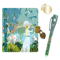 DJECO Micul jurnal secret cu pix magic Charlotte, Djeco (DD03652) Bucatarie copii
