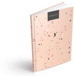 MFP Füzet A/6 100 Lapos Keményfedeles Négyzetrácsos Pink Sparkles (MFP7501591)