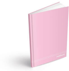 MFP Füzet A/5 100 Lapos Keményfedeles Pontos Pink (MFP7501426)