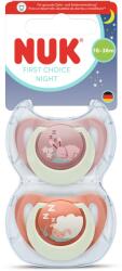 Nuk Suzeta Fc Ngt Roz M3(18-36l) 2buc (nk2suzfcngtrzm3) (4008600448143)