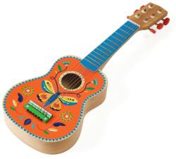 DJECO Instrument muzical Chitara din lemn cu 6 corzi, Djeco (DJ06041) - infant