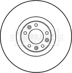 LPR C1019V - Disc frana - LPR-C1019V (LPRC1019V)