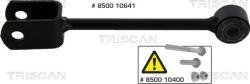 Triscan Stabilizare, Rigidizare Bieleta antiruliu Triscan 8500 10641 - compatibil Vw, Mercedes-Benz - Triscan-8500 10641 (TRISCAN850010641)