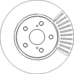 Delphi Frana disc Disc frana Delphi BG4952C (DELPHIBG4952C)