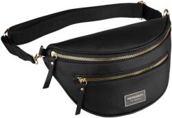  Peterson Női Válltáska -PTN JK6-01-6505-BLACK- Fekete (5903051296505)