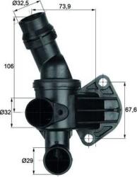 Mahle Sistem de racire motor Mahle TI 6 80 (MAHLETI680)