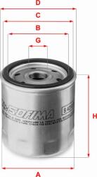 Sofima Filtru ulei Sofima S 4210 R - compatibil Fiat, Alfa, Maserati, Lancia - Sofima-S 4210 R (SOFIMAS4210R)