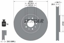 TEXTAR féktárcsa TEXTAR 92145103 for JEEP, ALFA ROMEO (92145103)