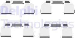Delphi Frana disc Componente, Accesorii frana Delphi LX0410 - compatibil Renault, Lada, Dacia (DELPHILX0410)