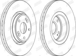 Ferodo Frana disc Disc frana Ferodo DDF1205C (FERODODDF1205C)