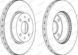 Zimmermann Frana disc Disc frana Zimmermann 310.3091. 00 (ZIMMERMANN310309100)